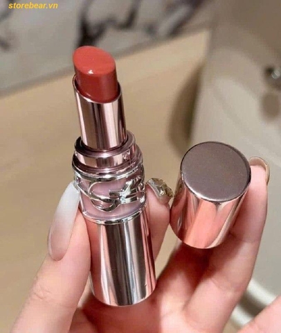 Son Dưỡng YSL Loveshine Candy Glow 5B Nude Crush Đỏ Hồng Đất