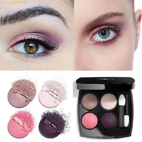 Bảng Phấn Mắt Chanel Les 4 Ombres À Paupières Effets Multiples 228 - Tissé Cambon - Fullbox