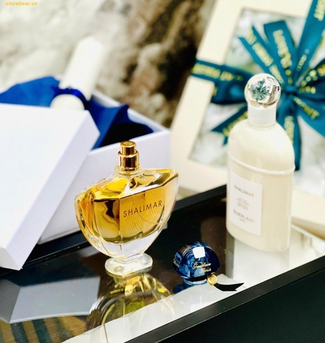 Set Nước Hoa Shalimar EDT & Lait Divin Pour Le Corps – Huyền Thoại Quyến Rũ Của Guerlain