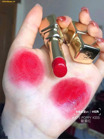 Son Dưỡng Môi Guerlain Kisskiss Bee Glow 775 Poppy Glow