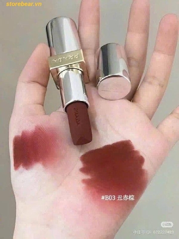 SON PRADA B03 Màu đỏ nâu đất - B03