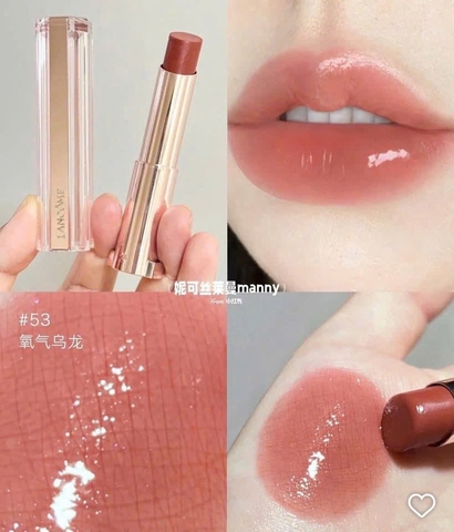 Son Dưỡng Lancôme Lip Idôle Squalane-12 Butterglow màu 53 The Tea Is Hot
