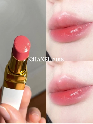 Son Dưỡng Chanel Rouge Coco Baume 918 My Rose Màu Hồng Đào Fullbox