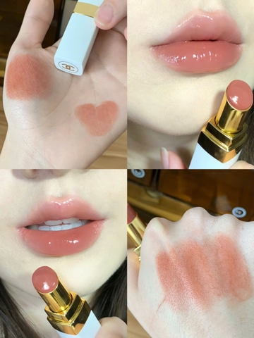 Son Dưỡng Chanel Rouge Coco Baume Tinted Lip Balm 932 Anemone - Màu Cam San Hô
