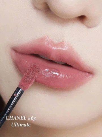 Son Kem Chanel Rouge Allure Laque Ultrawear Shine Liquid 63 Hồng Khô