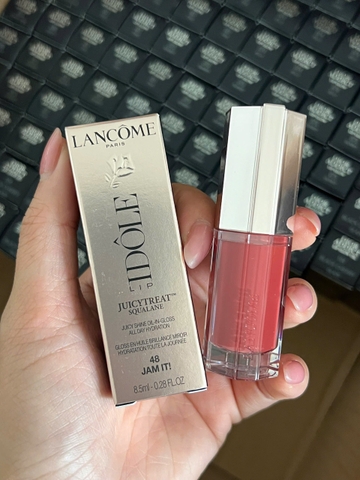 Son bóng Lancôme Lip Idôle JuicyTreat Oil-in-Gloss 48 Đỏ berry