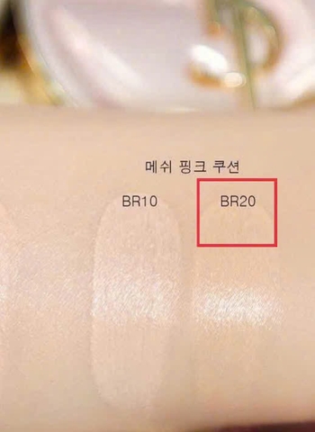 Phấn Nước YSL Le Cushion Encre De Peau Limited Vỏ Da Hồng - Tone BR20 & B20