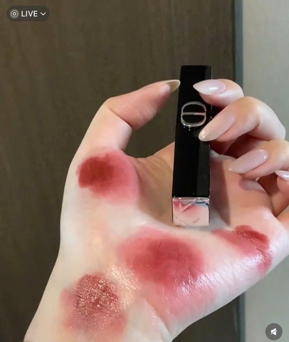 Son Dior Rouge Dior On Stage Lipstick 565 Fearless Brown Nâu Đỏ