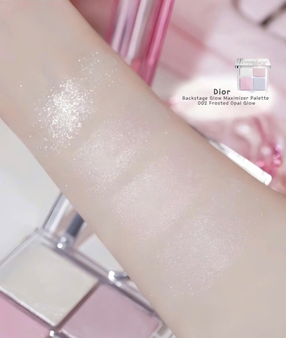 Phấn Mắt Dior Backstage Glow Face Palete Highlight 002 Frosted Opal Glow