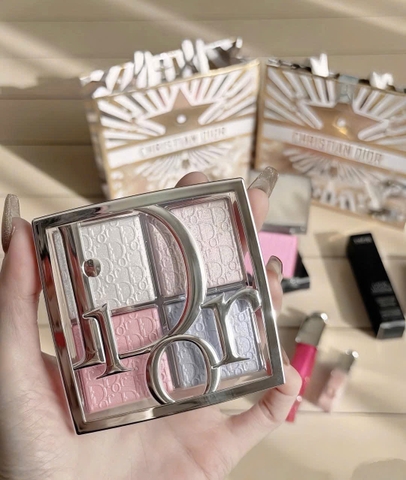 Phấn Mắt Dior Backstage Glow Face Palete Highlight 002 Frosted Opal Glow