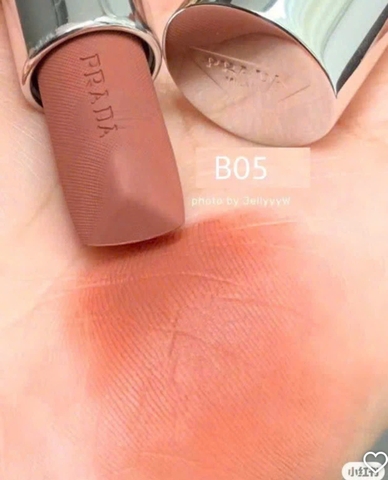 Son Prada B05 Fauve Monochrome Hyper Matte Màu Cam Đất