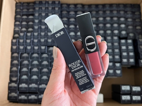 Son Kem DIOR Rouge Dior On Stage Ink 558 Rosewood Star Màu Hồng Gỗ