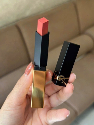 Son YSL The Slim Matte Lipstick 28 Wild Rose Hồng Đỏ Pha Cam