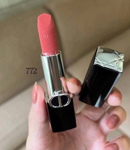 Dior Rouge Dior Velvet Finish 772 Classic Rosewood – Màu Hồng Khô