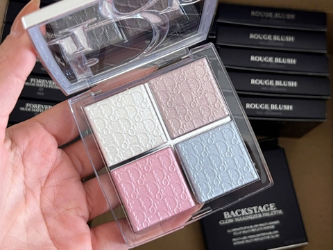 Phấn Mắt Dior Backstage Glow Face Palete Highlight 002 Frosted Opal Glow