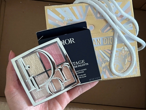 Phấn Mắt Dior Backstage Glow Face Palete Highlight 004 Rose Gold Glow