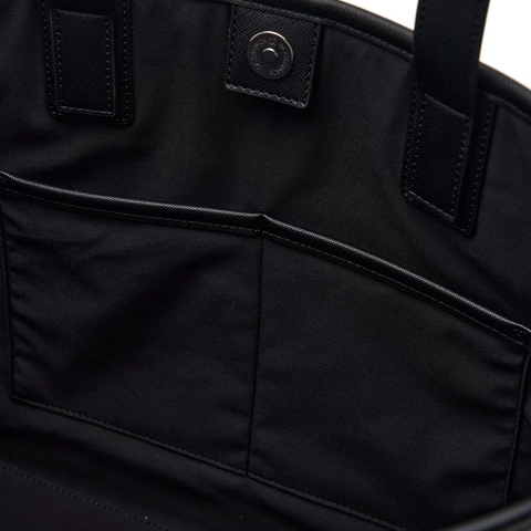 TÚI MLB Varsity Jacquard Large Shopper TOTE Bag LA Dodgers WHITE