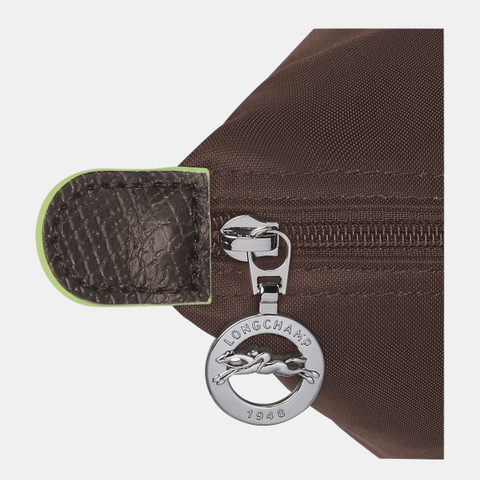 CHÍNH HÃNG - LARGE SIZE - TÚI LONGCHAMP LE PLIAGE GREEN L TOTE BAG - MOCHA/MOKA - Túi xách màu nâu đất, nâu sẫm