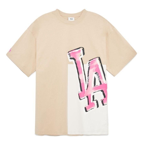 MLB Pop Art Graphic Mega Overfit LA Tshirt