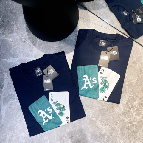 ÁO THUN NEW ERA PLAY CARD NAVY T-SHIRT