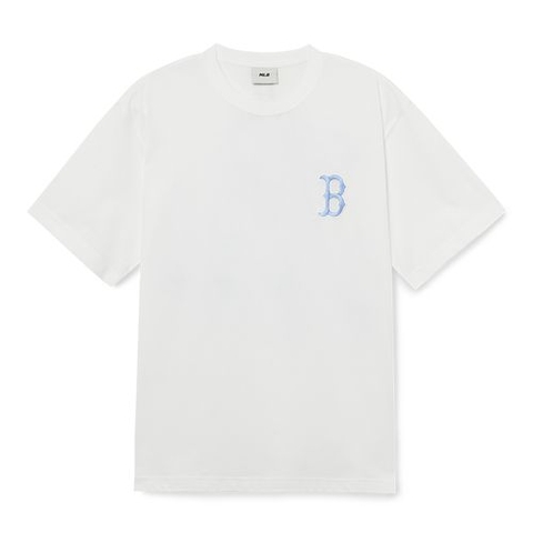 Áo Phông MLB Illusion Clipping B Boston Tshirt 3ATSU2033-43WHS
