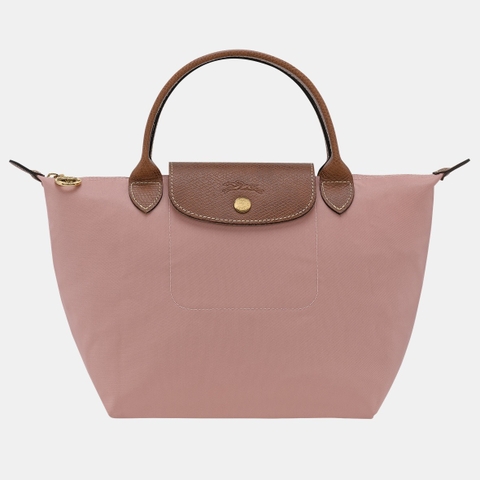 CHÍNH HÃNG - SMALL SIZE - TÚI LONGCHAMP LE PLIAGE ORIGINAL S HANDBAG - PINK TEA - Túi xách màu hồng trà, hồng nude sữa
