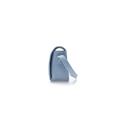 MLB Lettering vintage denim cross bag New York Yankees - Túi đeo chéo màu xanh