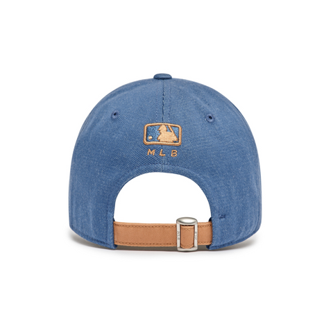 Mũ MLB New York Yankees Denim Brown - Mũ lưỡi trai, nón kết phối màu xanh, nâu