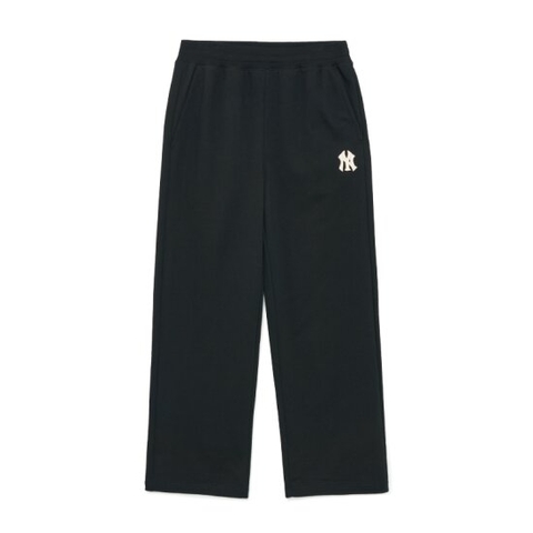 Quần Nỉ MLB Basic Medium Logo New York Yankees 3APTB0234 Màu Đen
