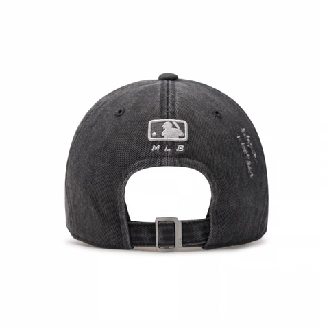 MLB Damage Washing Unstructured Ball Cap New York Yankees CHARCOAL GREY - Mũ lưỡi trai, nón kết