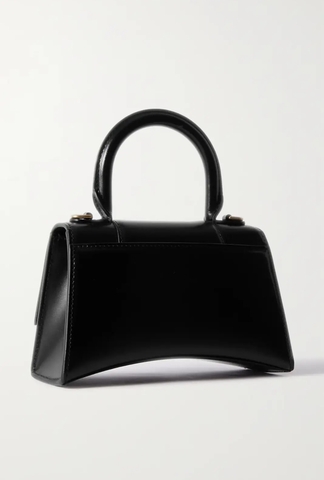 TÚI BALENCIAGA HOURGLASS XS BLACK (da trơn)