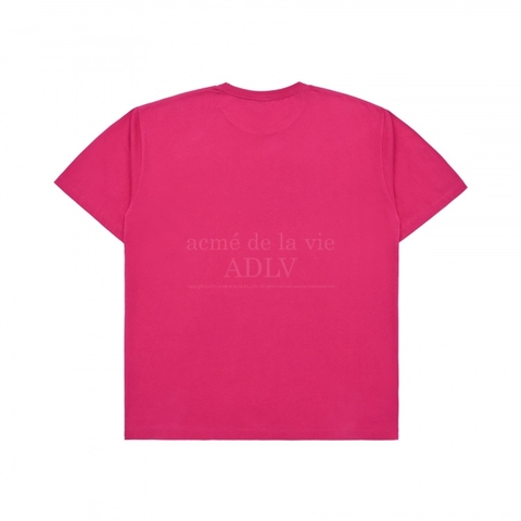 ÁO ADLV HAFTONE DOT FUZZY RABBIT PINK T-SHIRT - ÁO THUN THỎ HỒNG