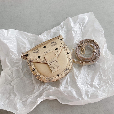 TÚI MCM PATRICIA CROSSBODY MINI GOLD