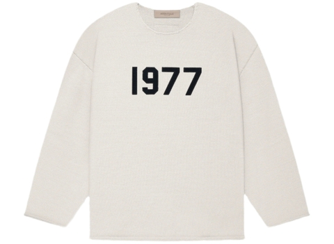 ÁO ESSENTIALS KNIT 1977 SWEATSHIRT