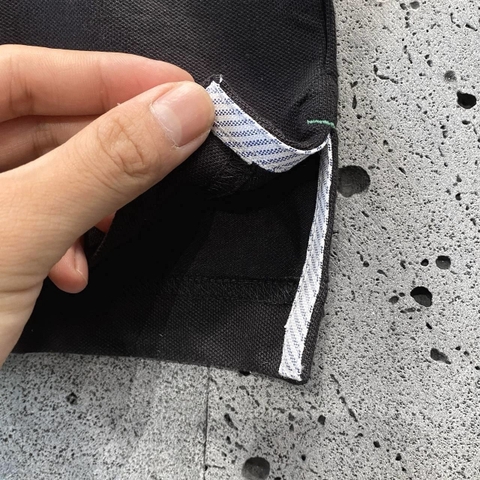 ÁO TOMMY BASIC BLACK POLO SHIRT