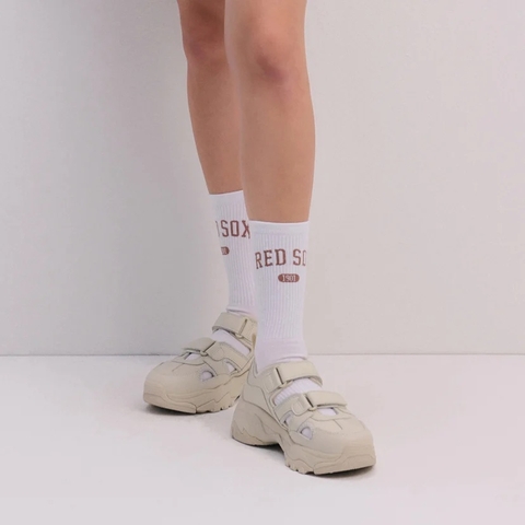 Giày MLB Big Ball Chunky Mask B Boston Beige