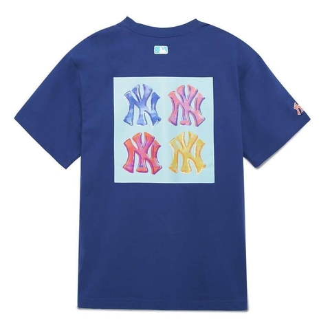 Áo Thun MLB Pop Art Graphic Overfit Short Sleeve New York Yankees 3ATSL0233-50NYL