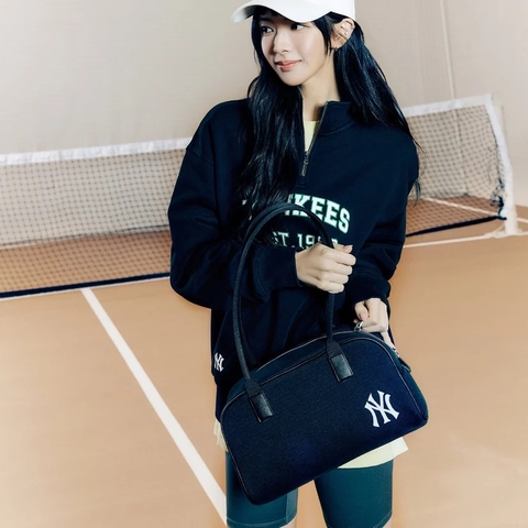 TÚI MLB Varsity Jacquard Square Shoulder Bag New York Yankees