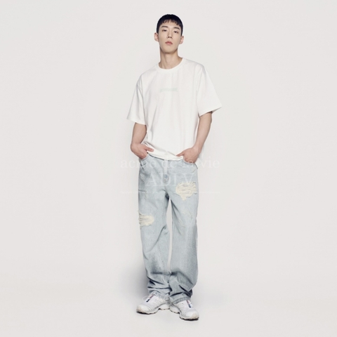 ÁO THUN ADLV RABBIT BEAR CREAM T-SHIRT - TRẮNG KEM