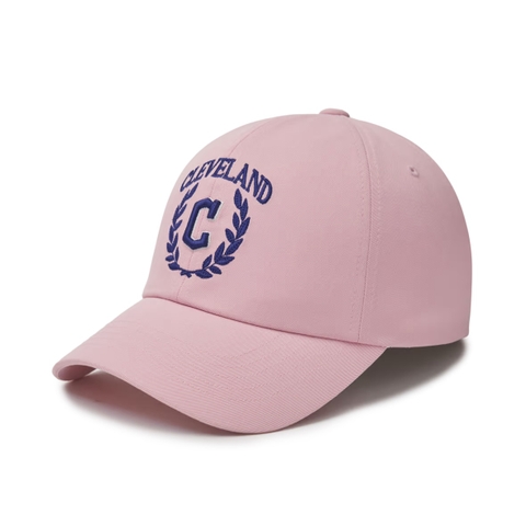 Mũ MLB Sportive Varsity Emblem Unstructured Ball Cap Cleveland Guardians Pink - Mũ lưỡi trai, nón kết màu hồng chữ C