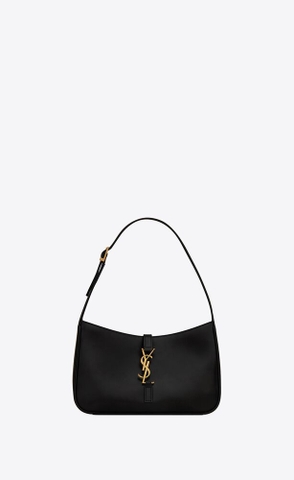TÚI YSL LE 5 A7 HOBO BAG BLACK (size 23x16cm)