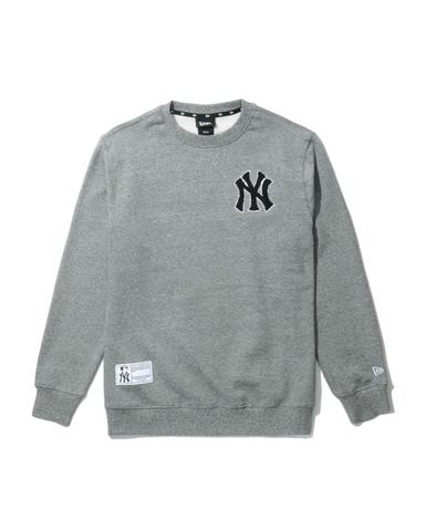 ÁO NEW ERA LOGO PATCH BIGLOGO SWEATSHIRT NEYAN GREY