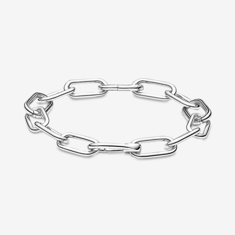 Pandora ME Medium-Link Chain Bracelet (Silver Sterling) - Vòng/lắc tay bạc 925, dáng mắc xích, có thể đeo thêm charm, màu bạc trắng
