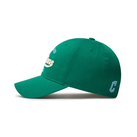 MŨ MLB Lettering Unstructured Ball Cap Cleveland Guardians