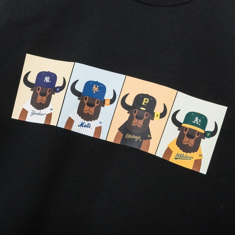 ÁO NEW ERA BUFFALO BLACK T-SHIRT