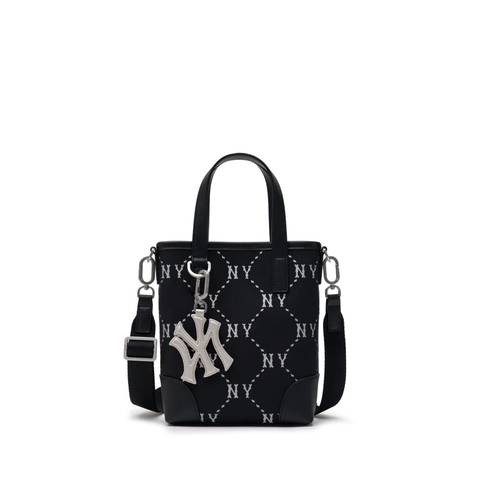TÚI MLB Diamond monogram jacquard mini cross bag New York Yankees