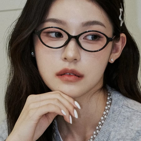 CHÍNH HÃNG - KÍNH MẮT RIETI ERICA - C1 BLACK / C4 LEOPARD - Gọng đen hoặc nâu beo đồi mồi, tròng kính trong suốt