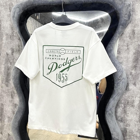 ÁO MLB NEW ERA LA DODGERS WHITE T-SHIRT