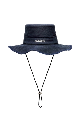 MŨ JACQUEMUS LE BOB ARTICHAUT OFF WHITE - LES CLASSIQUES - BUCKET HAT - MŨ VÀNH TRÒN MÀU TRẮNG KEM