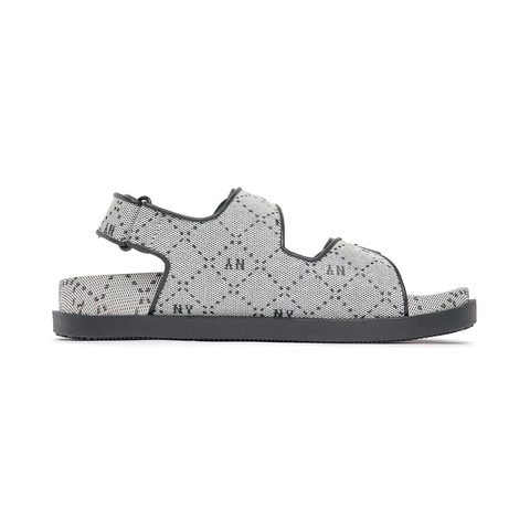 Giày MLB Double sandals jacquard diamond monogram NY Newyork Yankees